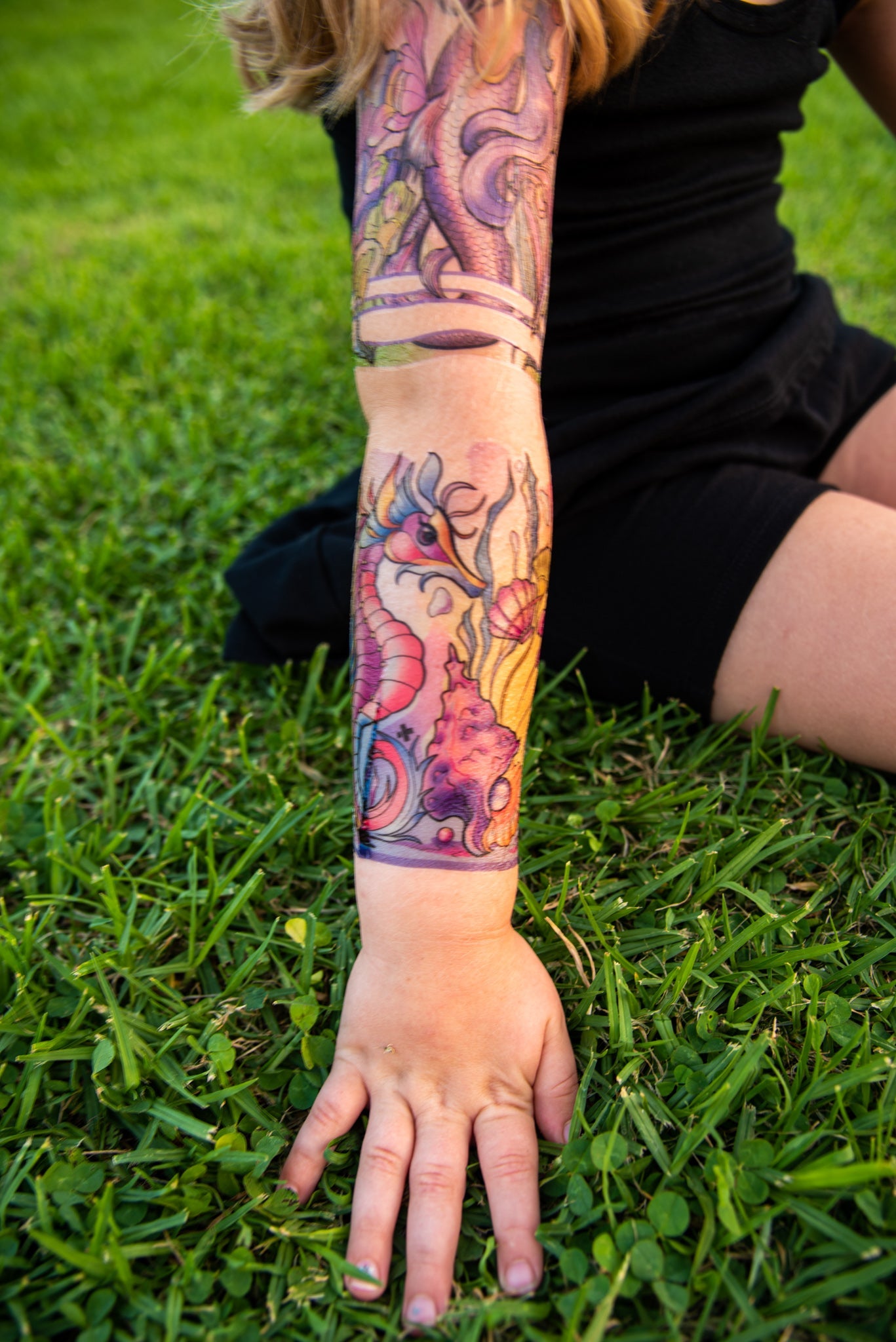 Under the Sea Full Sleeve Tattoo