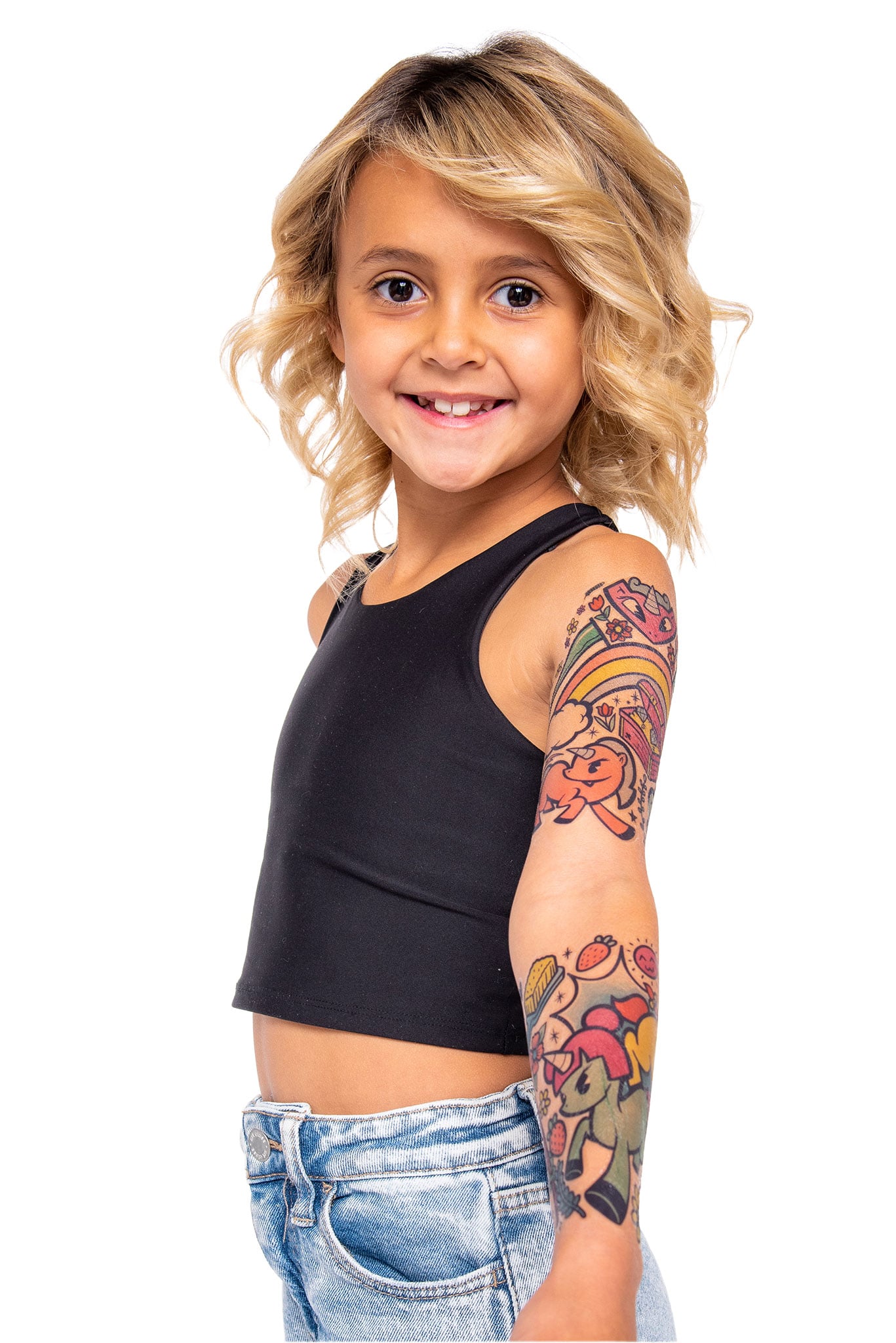 Unicorn Power Full Sleeve Tattoo
