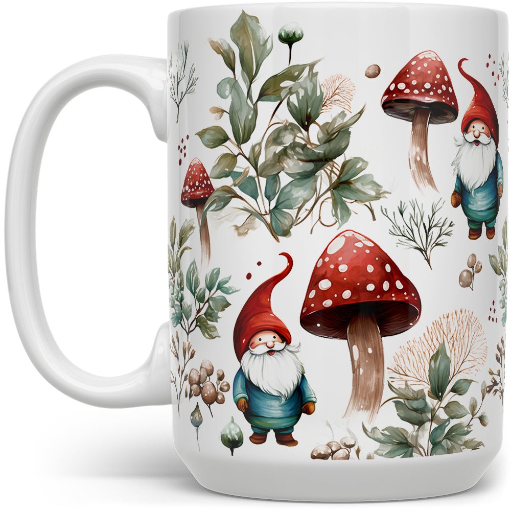 Woodland Mushroom Gnome Mug